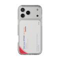 White and orange TILIDIN 200mg pill box design iPhone case - German trap aesthetic - Offnoir