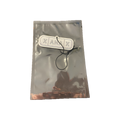 Xanax pill shaped car air freshener in silver packaging - Trap aesthetic auto accessory - Offnoir